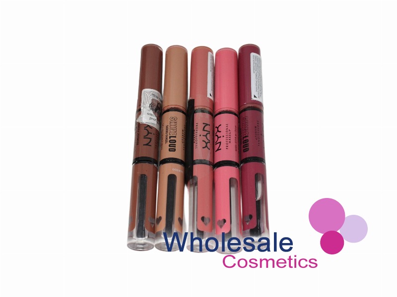 7 x NYX Professional Shine Loud High Pigment Lip Color - ASSORTED